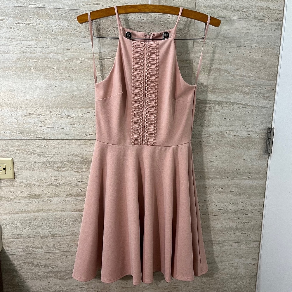 Blush Pink Short Dress Size 5 from Macys